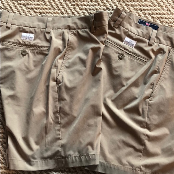 performance khaki shorts